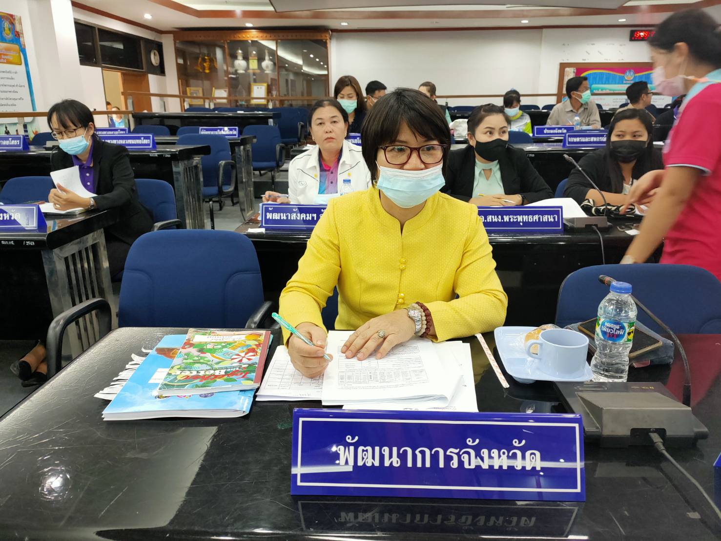 พช.ยโสธร ร่วมประชุมและชี้แจงผลการเร่งรัดติดตามการใช้จ่ายเงินงบประมาณรายจ่าย ประจำปี 2564