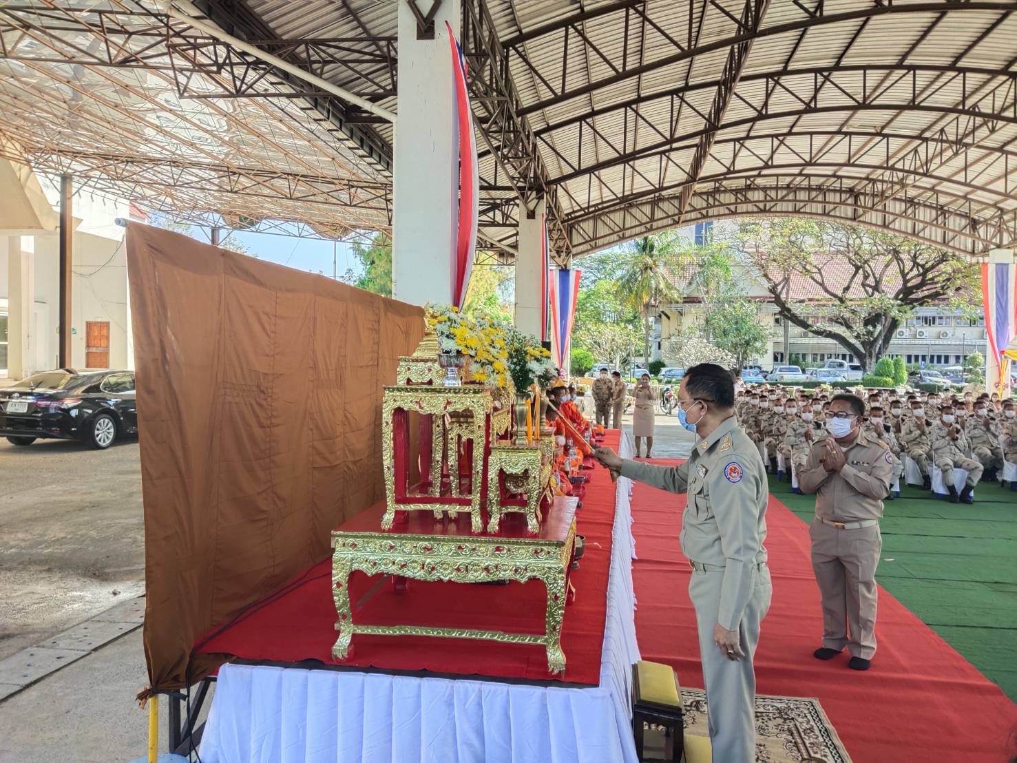 พช.ยโสธร ร่วมกิจกรรมวันคล้ายวันสถาปนากองอาสารักษาดินแดน ครบรอบ 67 ปี