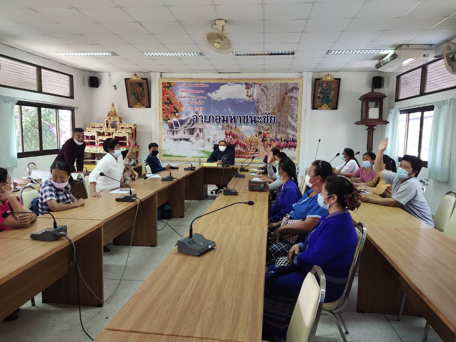 พช.ยโสธร ติดตามการขับเคลื่อนกิจกรรมการประชาสัมพันธ์ “ผ้าไทยใส่ให้สนุก”  ตามพระดำริสมเด็จพระเจ้าลูกเธอ เจ้าฟ้าสิริวัณณวรี นารีรัตนราชกัญญา เนื่องในโอกาสวันคล้ายวันประสูติ 8 มกราคม 2564