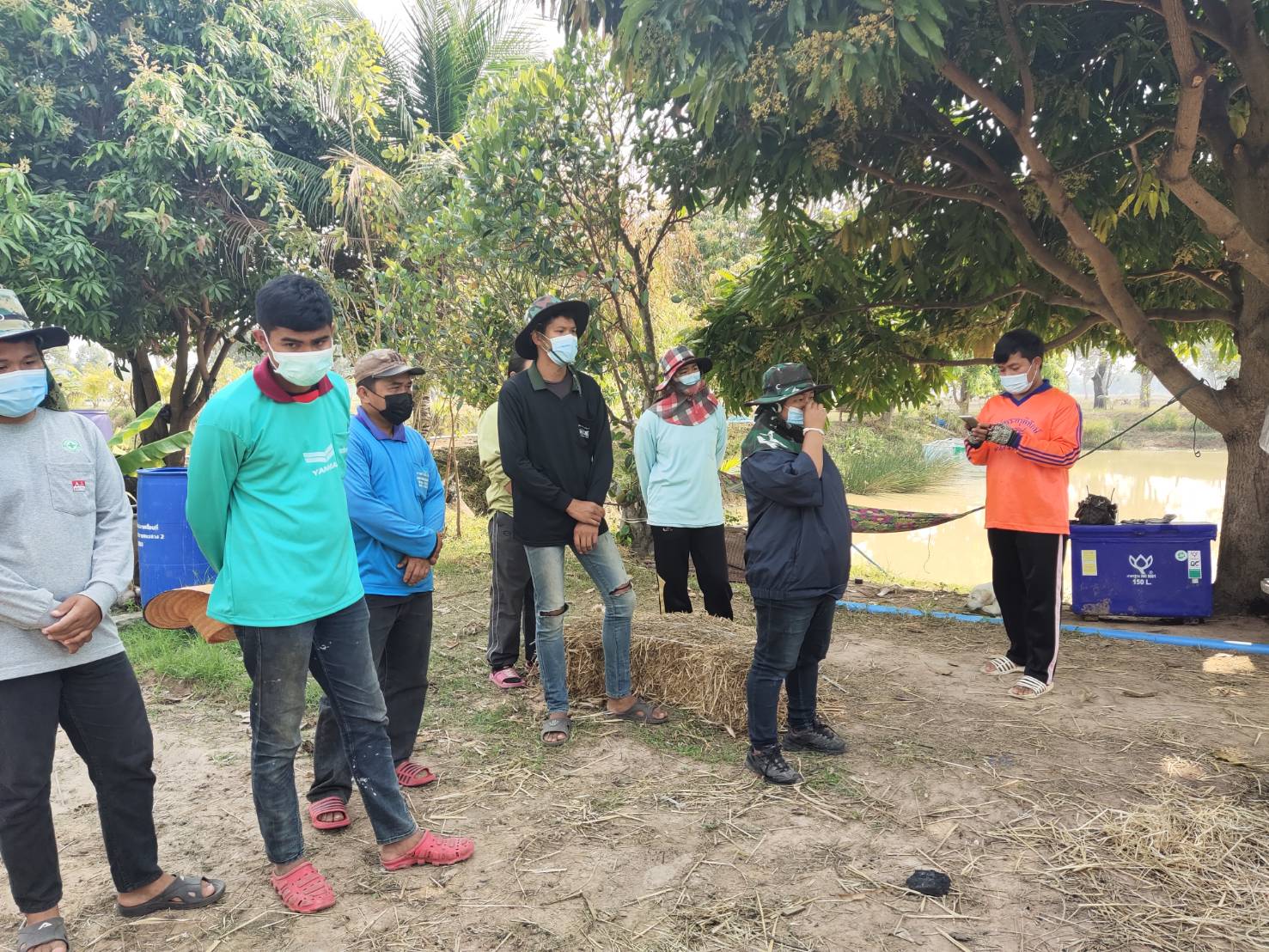 พช.ยโสธร ติดตามการดำเนินงานโครงการพัฒนาพื้นที่ต้นแบบ การพัฒนาคุณภาพชีวิตตามหลักทฤษฎีใหม่ ประยุกต์สู่ “โคก หนอง นา โมเดล” อำเภอมหาชนะชัย