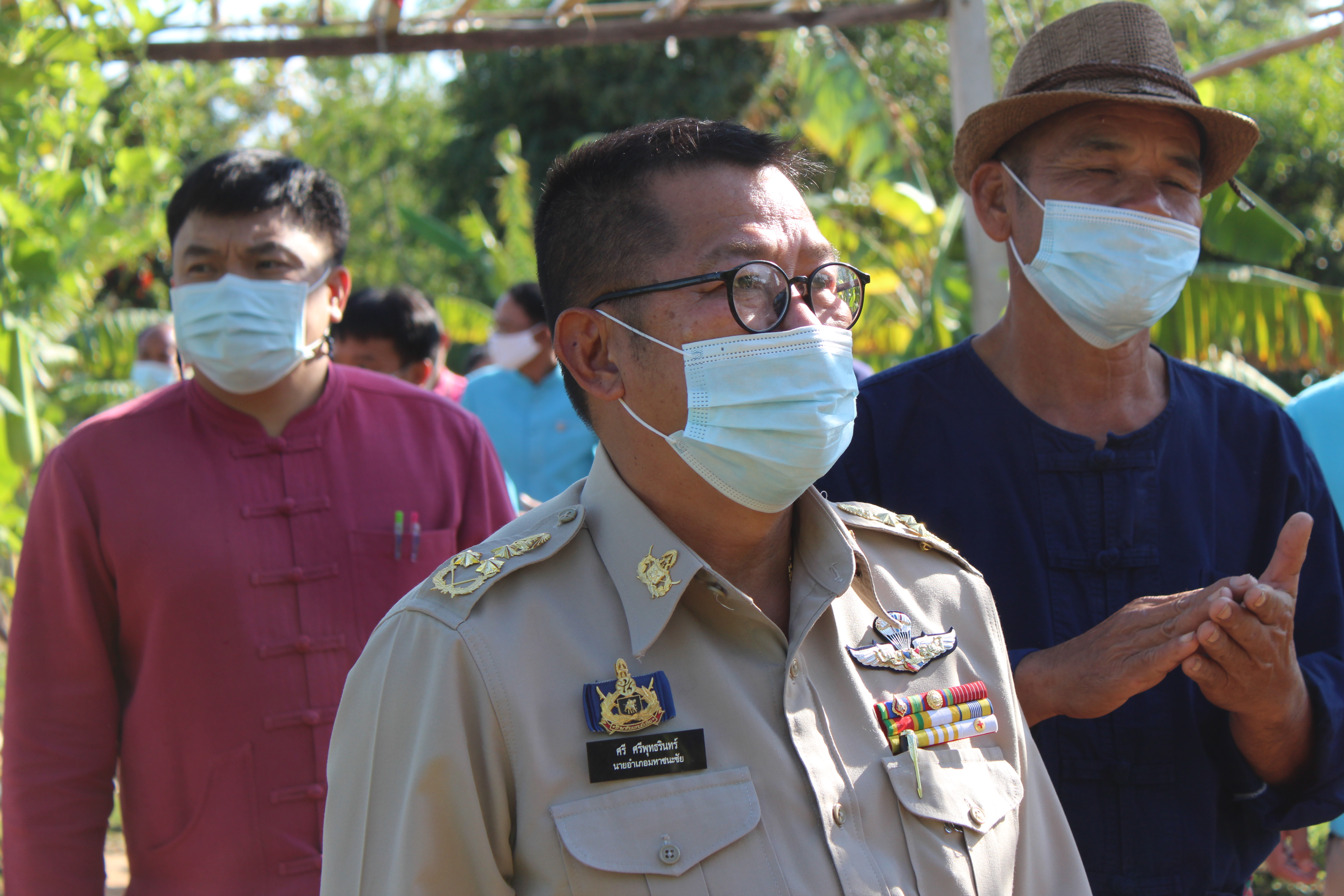 ผู้ตรวจราชการกรมการพัฒนาชุมชน ลงพื้นที่ติดตามและให้กำลังใจนักพัฒนาพื้นที่ต้นแบ (นพต.) จังหวัดยโสธร