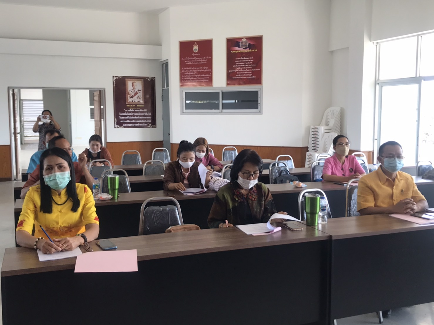 พช.ยโสธร ประชุมสามัญประจำปี 2563 กลุ่มออมทรัพย์พัฒนาชุมชนยโสธร ครั้งที่ 1/2564