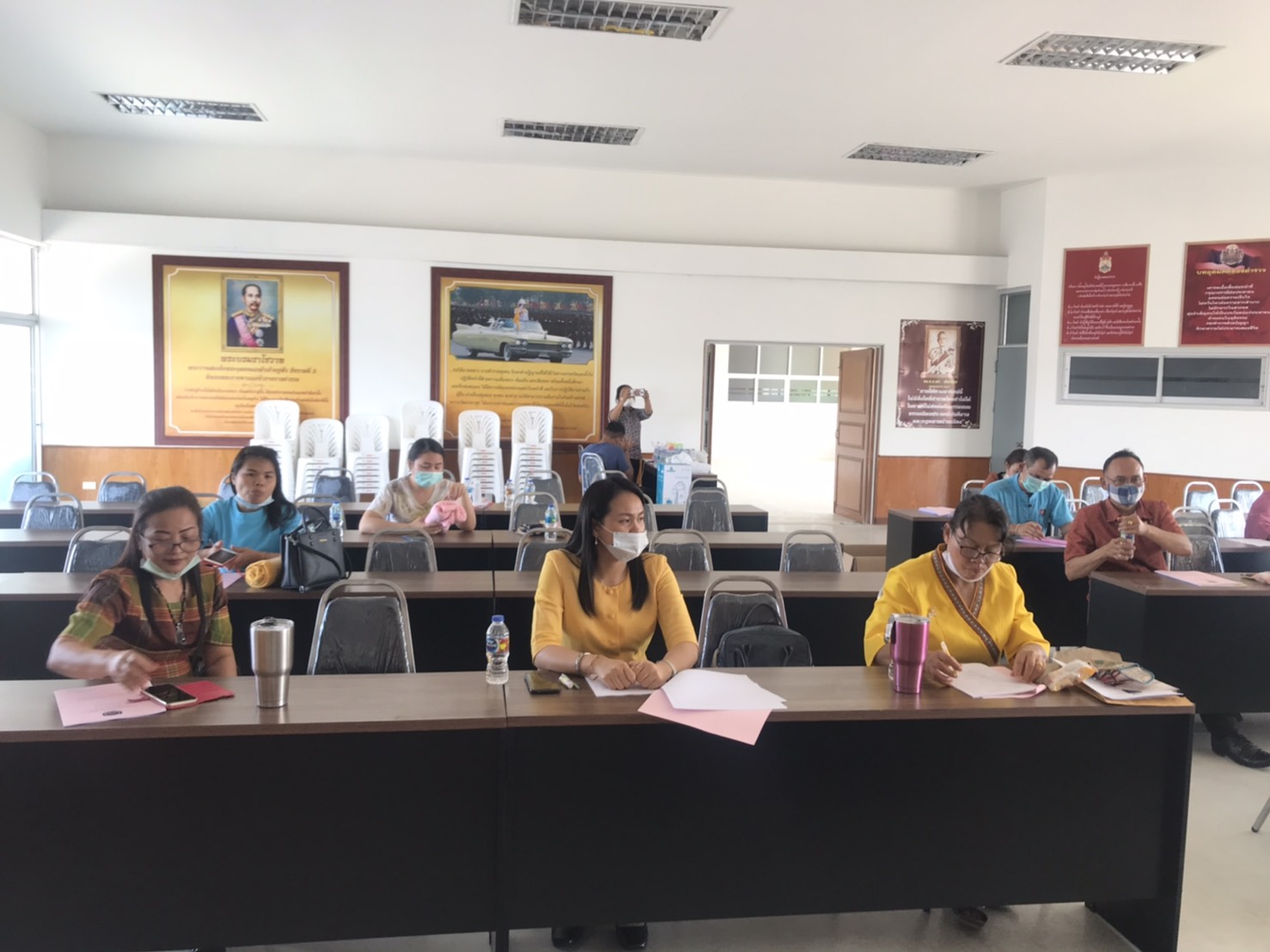 พช.ยโสธร ประชุมสามัญประจำปี 2563 กลุ่มออมทรัพย์พัฒนาชุมชนยโสธร ครั้งที่ 1/2564