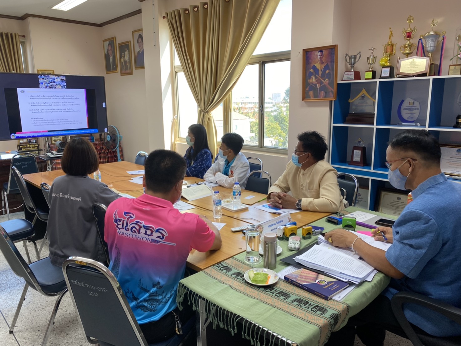 พช.ยโสธร ซักซ้อมการประชุมใหญ่สามัญประจำปี 2564 ผ่านสื่ออิเล็กทรอนิกส์