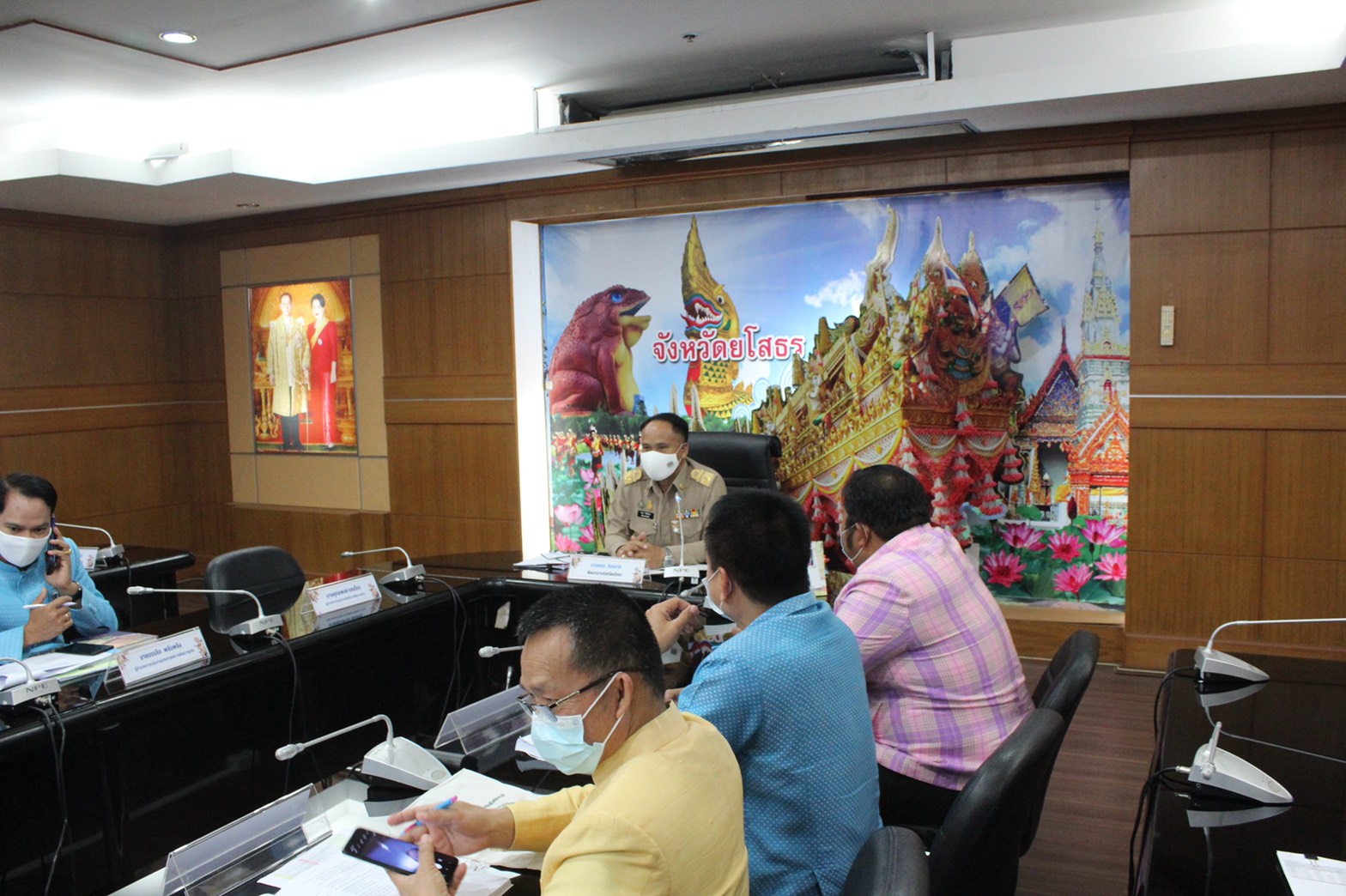 พช.ยโสธร พช.ยโสธร ประชุมผู้บริหารสำนักงานพัฒนาชุมชน จังหวัดยโสธร  ครั้งที่ 2 /2564 ประจำเดือนกุมภาพันธ์ 2564