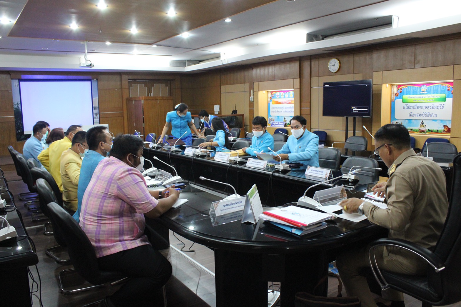 พช.ยโสธร พช.ยโสธร ประชุมผู้บริหารสำนักงานพัฒนาชุมชน จังหวัดยโสธร  ครั้งที่ 2 /2564 ประจำเดือนกุมภาพันธ์ 2564