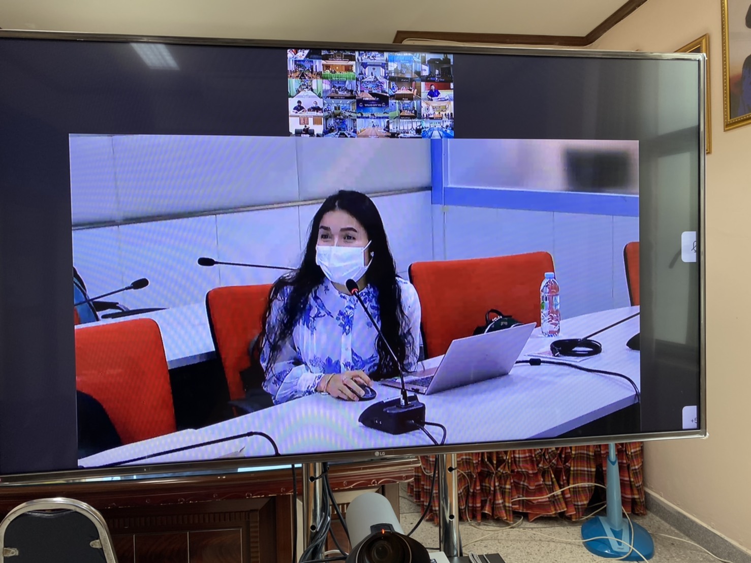 พช.ยโสธร ร่วมฝึกอบรมการใช้งานระบบประชุมทางไกลผ่านอินเทอร์เน็ต (Conference)