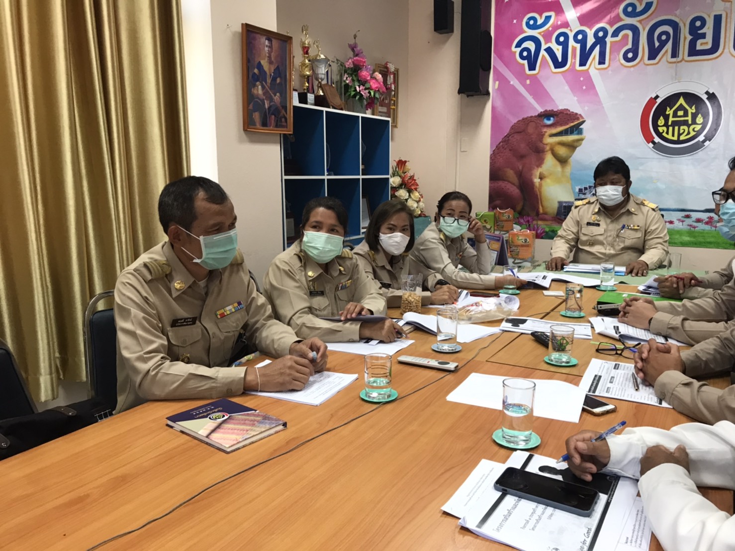 พช.ยโสธร ร่วมประชุมเตรียมความพร้อม “โครงการเสริมสร้างและพัฒนาผู้นำ การเปลี่ยนแปลง” ผ่านระบบวีดีทัศน์ทางไกล  Video Conference