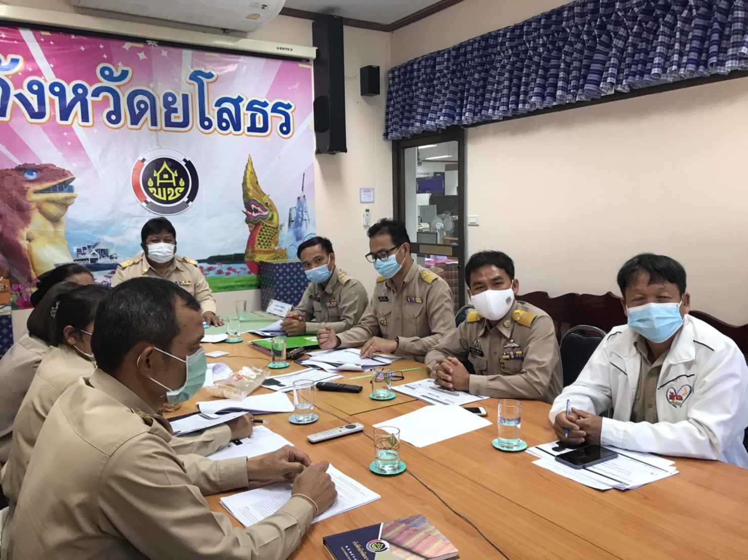 พช.ยโสธร ร่วมประชุมเตรียมความพร้อม “โครงการเสริมสร้างและพัฒนาผู้นำ การเปลี่ยนแปลง” ผ่านระบบวีดีทัศน์ทางไกล  Video Conference