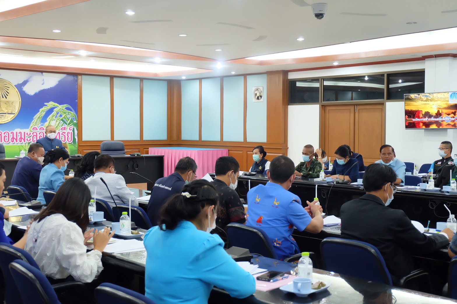 พช.ยโสธร ร่วมประชุมคณะกรรมการฝ่ายจัดกิจกรรม การประกวด การจัดงาน “๒๕๐ ปี ฮุ่งเฮืองเมืองยศ”