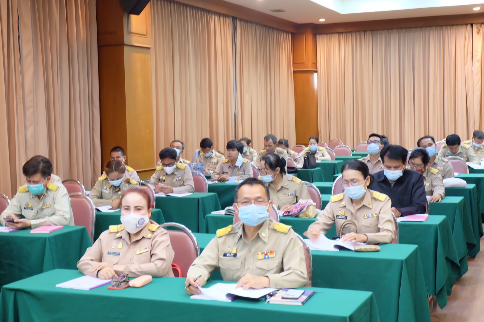 พช.ยโสธร ประชุมเชิงปฏิบัติการ การดำเนินงานตามมาตรการปรับปรุงประสิทธิภาพในการปฏิบัติราชการของกรมการพัฒนาชุมชน ประจำปีงบประมาณ พ.ศ. 2564
