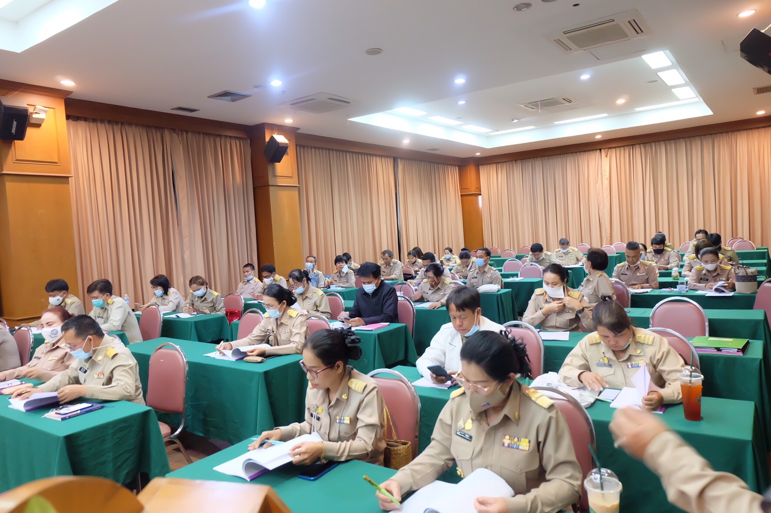 พช.ยโสธร ประชุมเชิงปฏิบัติการ การดำเนินงานตามมาตรการปรับปรุงประสิทธิภาพในการปฏิบัติราชการของกรมการพัฒนาชุมชน ประจำปีงบประมาณ พ.ศ. 2564