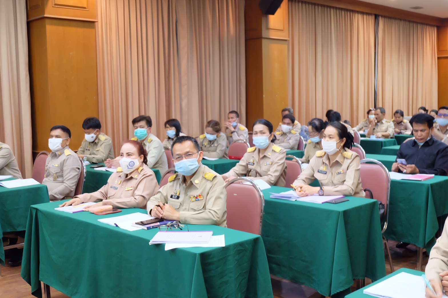 พช.ยโสธร ประชุมเชิงปฏิบัติการ การดำเนินงานตามมาตรการปรับปรุงประสิทธิภาพในการปฏิบัติราชการของกรมการพัฒนาชุมชน ประจำปีงบประมาณ พ.ศ. 2564