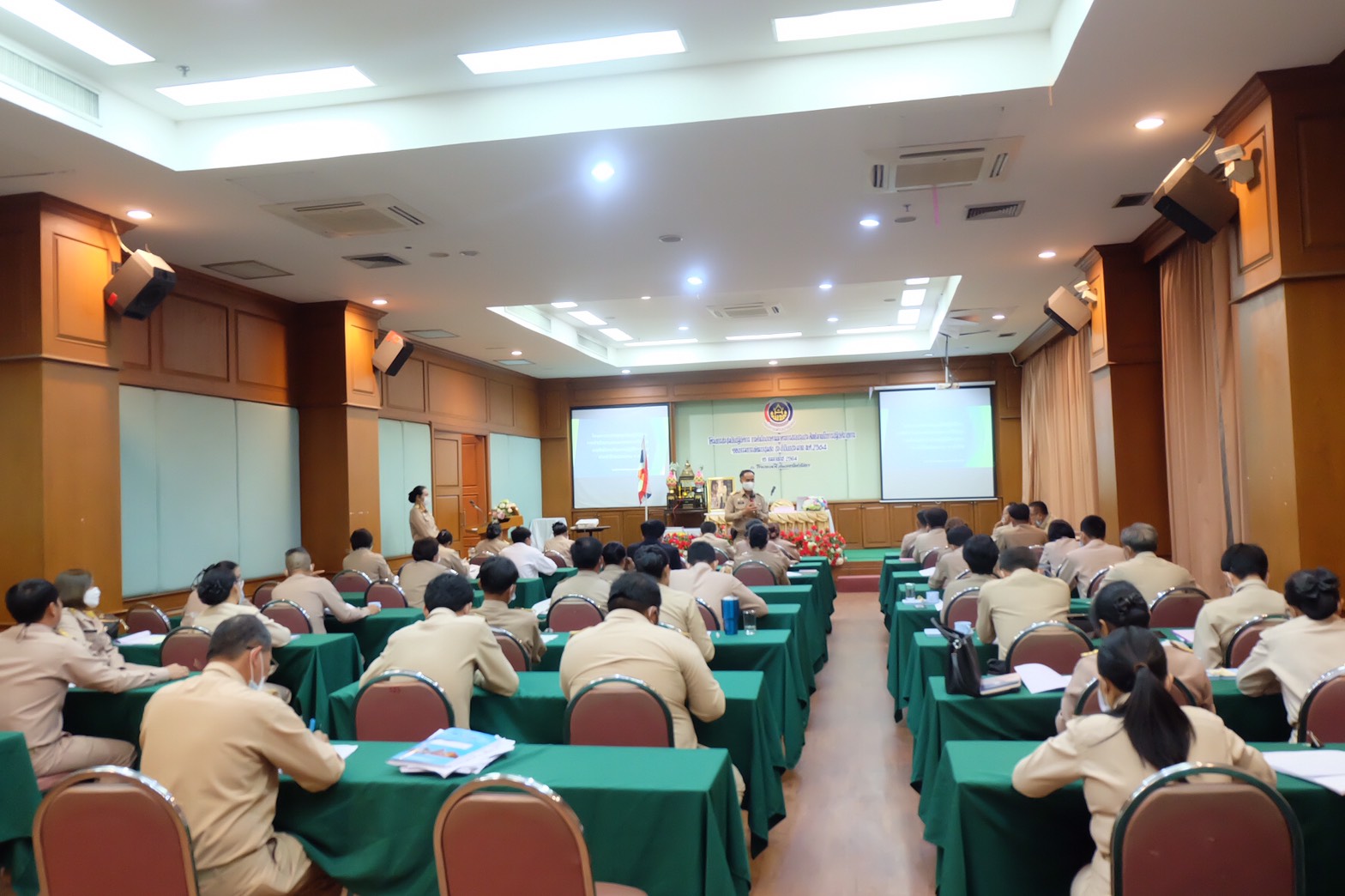 พช.ยโสธร ประชุมเชิงปฏิบัติการ การดำเนินงานตามมาตรการปรับปรุงประสิทธิภาพในการปฏิบัติราชการของกรมการพัฒนาชุมชน ประจำปีงบประมาณ พ.ศ. 2564
