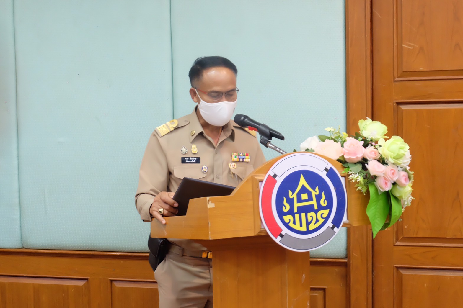 พช.ยโสธร ประชุมเชิงปฏิบัติการ การดำเนินงานตามมาตรการปรับปรุงประสิทธิภาพในการปฏิบัติราชการของกรมการพัฒนาชุมชน ประจำปีงบประมาณ พ.ศ. 2564