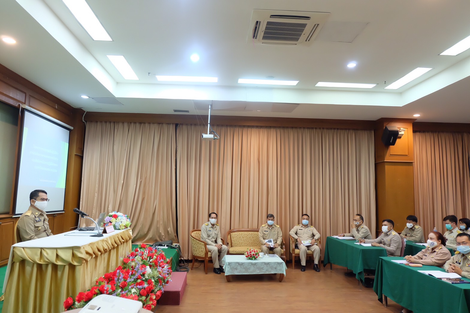 พช.ยโสธร ประชุมเชิงปฏิบัติการ การดำเนินงานตามมาตรการปรับปรุงประสิทธิภาพในการปฏิบัติราชการของกรมการพัฒนาชุมชน ประจำปีงบประมาณ พ.ศ. 2564