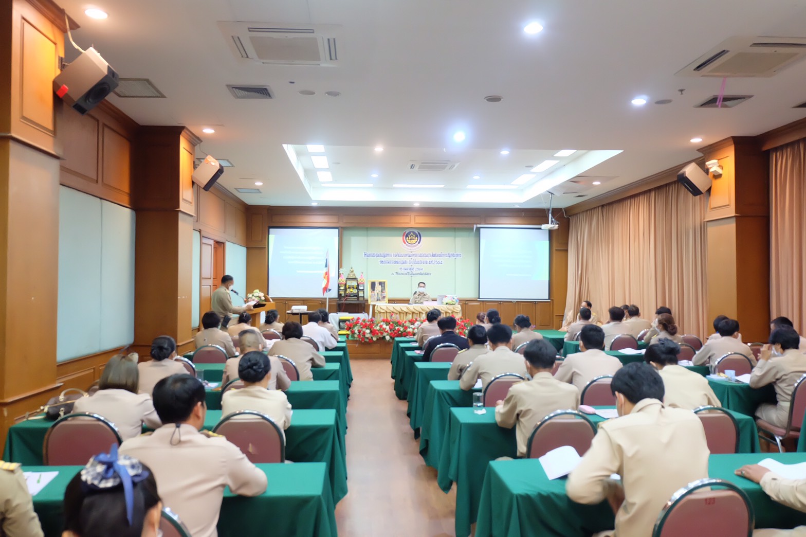 พช.ยโสธร ประชุมเชิงปฏิบัติการ การดำเนินงานตามมาตรการปรับปรุงประสิทธิภาพในการปฏิบัติราชการของกรมการพัฒนาชุมชน ประจำปีงบประมาณ พ.ศ. 2564