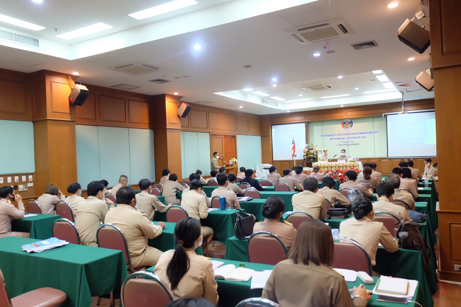 พช.ยโสธร ประชุมเชิงปฏิบัติการ การดำเนินงานตามมาตรการปรับปรุงประสิทธิภาพในการปฏิบัติราชการของกรมการพัฒนาชุมชน ประจำปีงบประมาณ พ.ศ. 2564