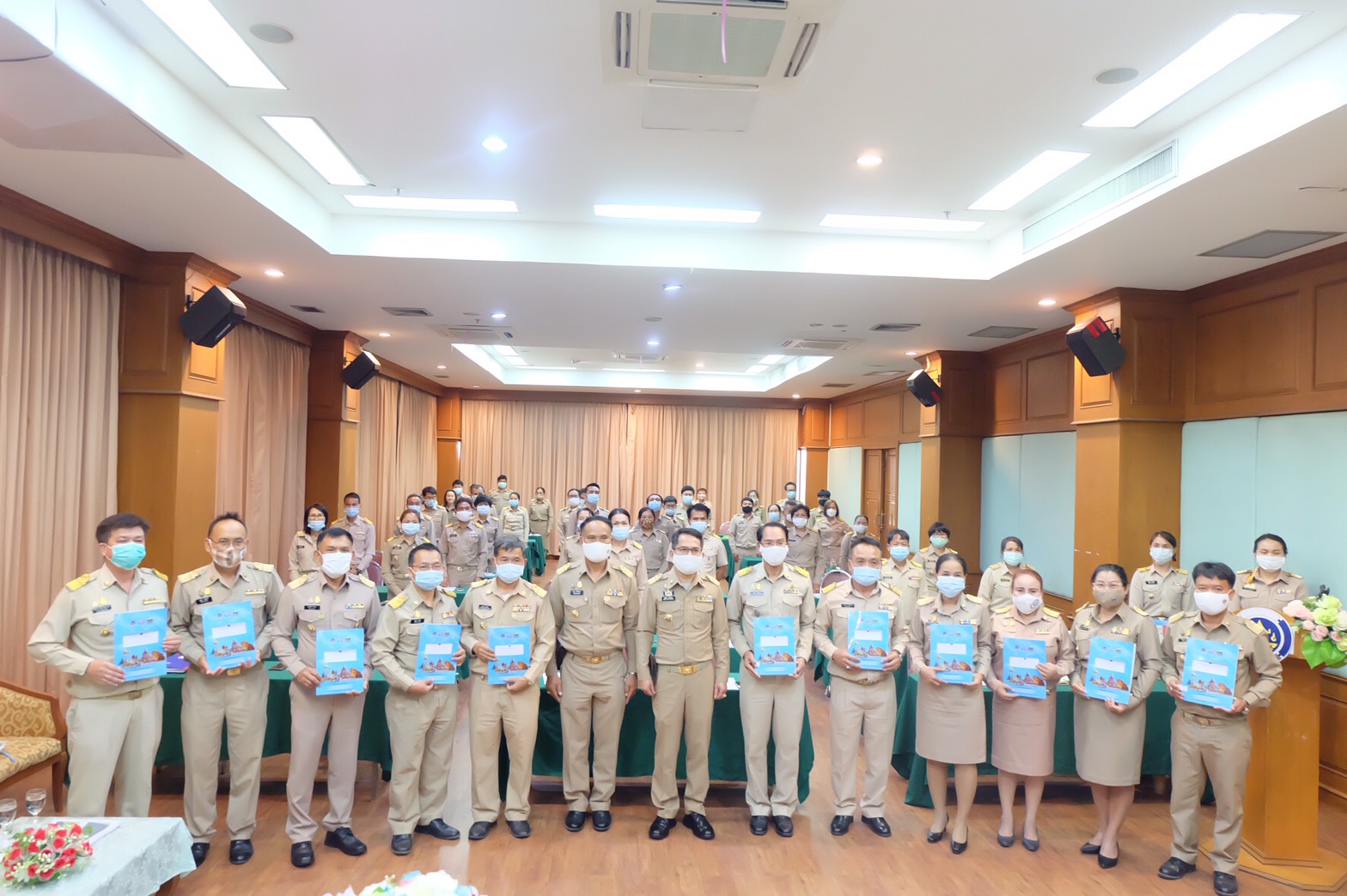 พช.ยโสธร ประชุมเชิงปฏิบัติการ การดำเนินงานตามมาตรการปรับปรุงประสิทธิภาพในการปฏิบัติราชการของกรมการพัฒนาชุมชน ประจำปีงบประมาณ พ.ศ. 2564