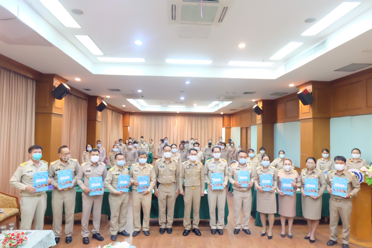 พช.ยโสธร ประชุมเชิงปฏิบัติการ การดำเนินงานตามมาตรการปรับปรุงประสิทธิภาพในการปฏิบัติราชการของกรมการพัฒนาชุมชน ประจำปีงบประมาณ พ.ศ. 2564