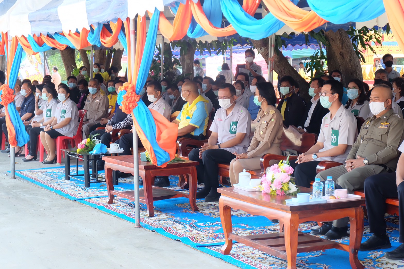 พช.ยโสธร ร่วมกิจกรรมหน่วยแพทย์อาสาสมเด็จพระศรีนครินทราบรมราชชนนี (พอ.สว.)                           ร่วมกับ โครงการจังหวัดเคลื่อนที่ “เพิ่มรอยยิ้ม เติมความสุข ให้คนยโสธร” ครั้งที่ 5 ประจำปีงบประมาณ พ.ศ. 2564 จังหวัดยโสธร