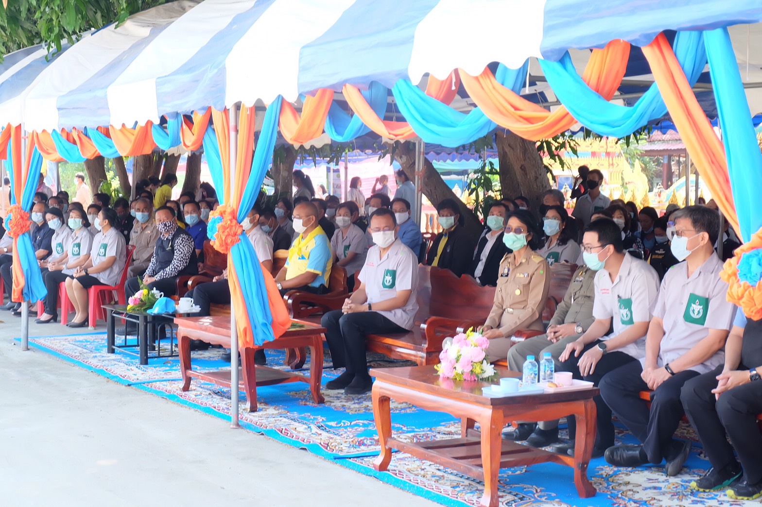 พช.ยโสธร ร่วมกิจกรรมหน่วยแพทย์อาสาสมเด็จพระศรีนครินทราบรมราชชนนี (พอ.สว.)                           ร่วมกับ โครงการจังหวัดเคลื่อนที่ “เพิ่มรอยยิ้ม เติมความสุข ให้คนยโสธร” ครั้งที่ 5 ประจำปีงบประมาณ พ.ศ. 2564 จังหวัดยโสธร