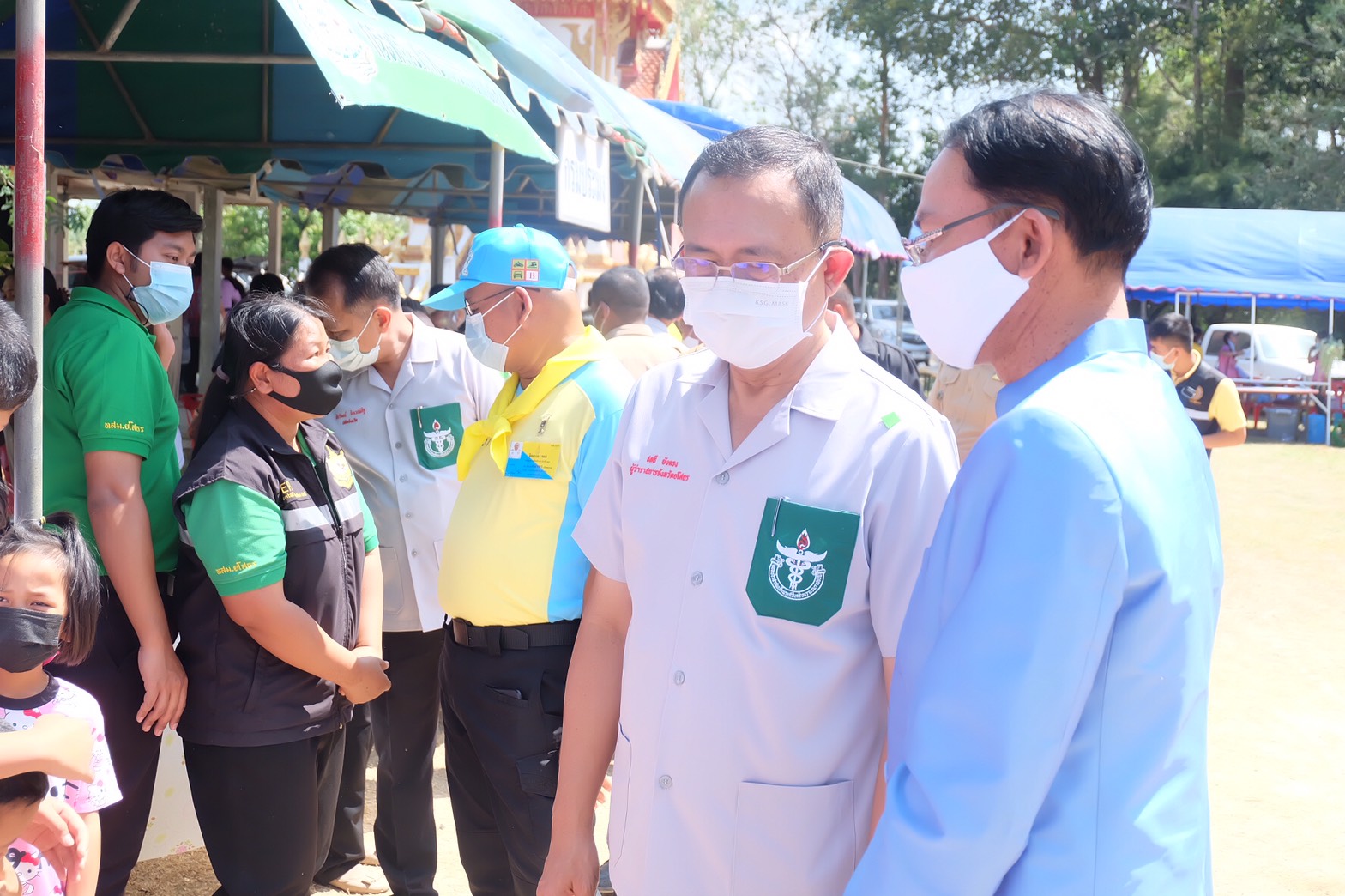 พช.ยโสธร ร่วมกิจกรรมหน่วยแพทย์อาสาสมเด็จพระศรีนครินทราบรมราชชนนี (พอ.สว.)                           ร่วมกับ โครงการจังหวัดเคลื่อนที่ “เพิ่มรอยยิ้ม เติมความสุข ให้คนยโสธร” ครั้งที่ 5 ประจำปีงบประมาณ พ.ศ. 2564 จังหวัดยโสธร