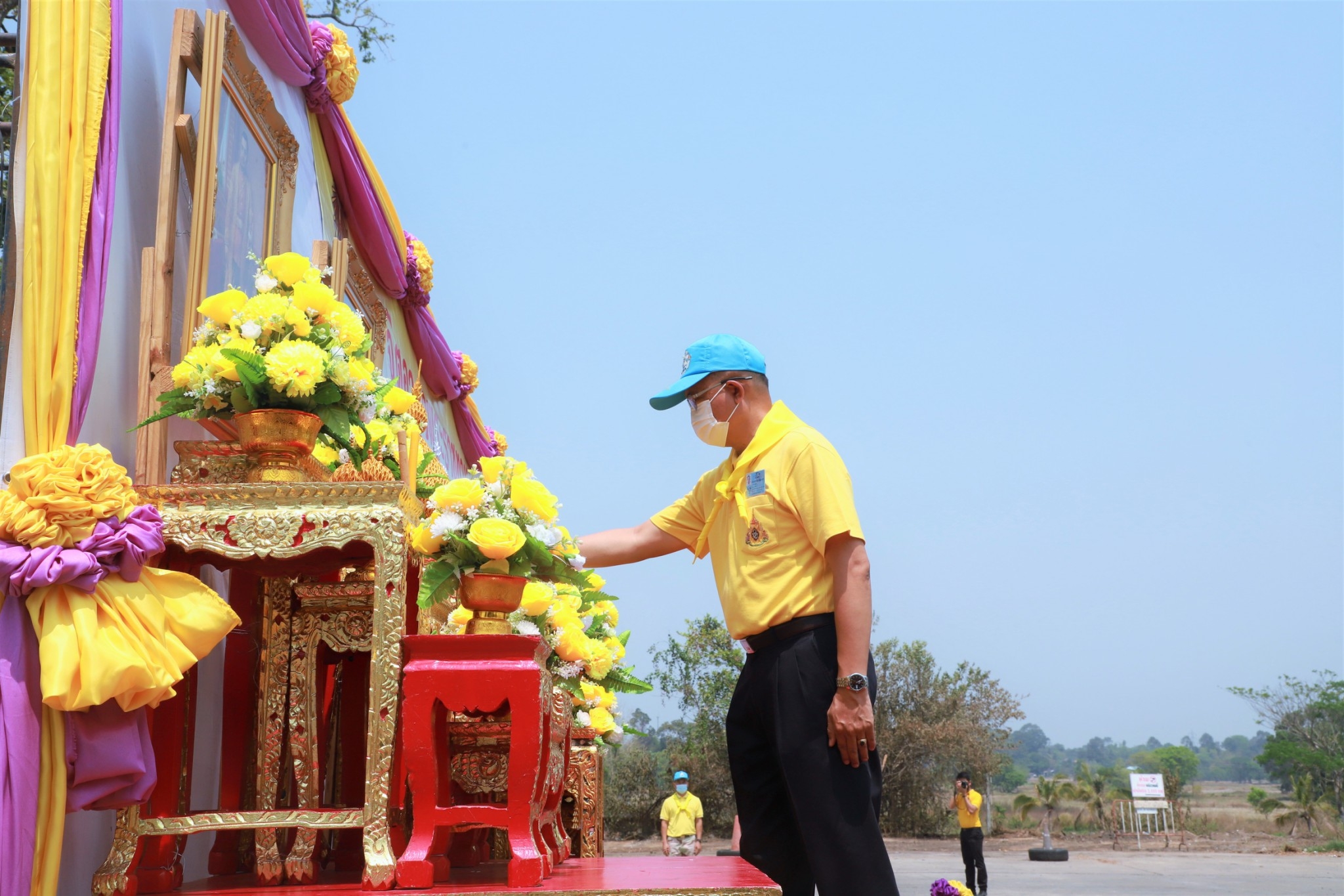 พช.ยโสธรร่วมรัฐพิธี “วันที่ระลึกพระบาทสมเด็จพระนั่งเกล้าเจ้าอยู่หัว พระมหาเจษฎาราชเจ้า” ประจำปี 2564 และร่วมกิจกรรมจิตอาสาพัฒนา เนื่องในวันที่ระลึกพระบาทสมเด็จพระนั่งเกล้าเจ้าอยู่หัว