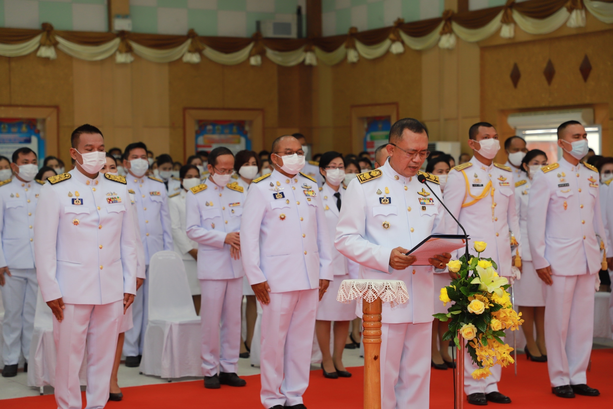 พช.ยโสธรร่วมรัฐพิธี “วันที่ระลึกพระบาทสมเด็จพระนั่งเกล้าเจ้าอยู่หัว พระมหาเจษฎาราชเจ้า” ประจำปี 2564 และร่วมกิจกรรมจิตอาสาพัฒนา เนื่องในวันที่ระลึกพระบาทสมเด็จพระนั่งเกล้าเจ้าอยู่หัว