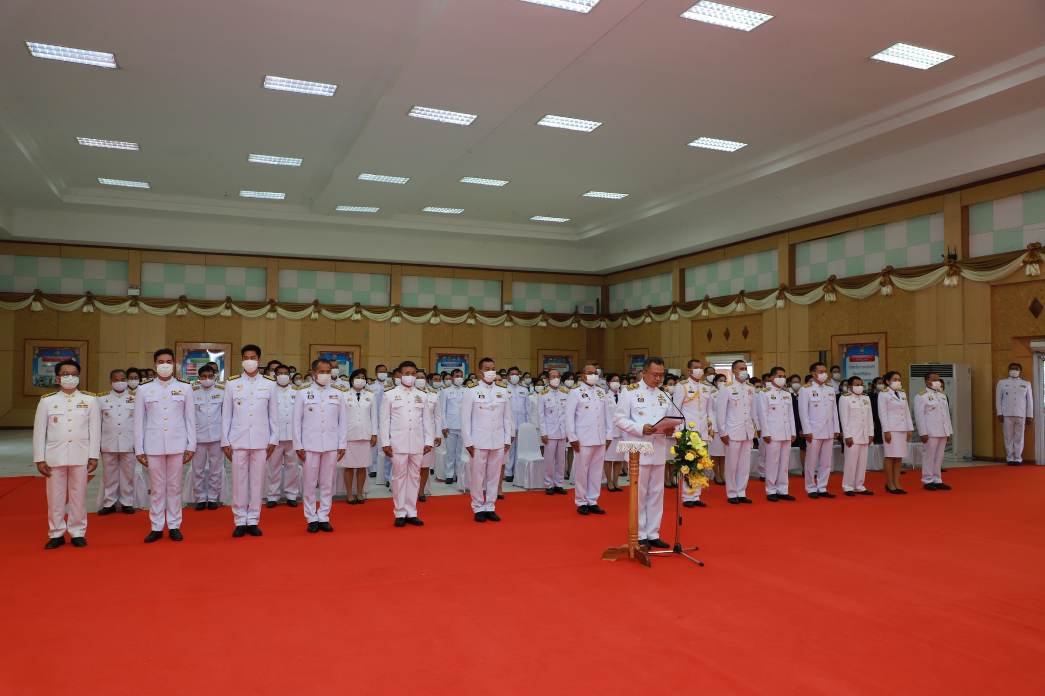 พช.ยโสธรร่วมรัฐพิธี “วันที่ระลึกพระบาทสมเด็จพระนั่งเกล้าเจ้าอยู่หัว พระมหาเจษฎาราชเจ้า” ประจำปี 2564 และร่วมกิจกรรมจิตอาสาพัฒนา เนื่องในวันที่ระลึกพระบาทสมเด็จพระนั่งเกล้าเจ้าอยู่หัว