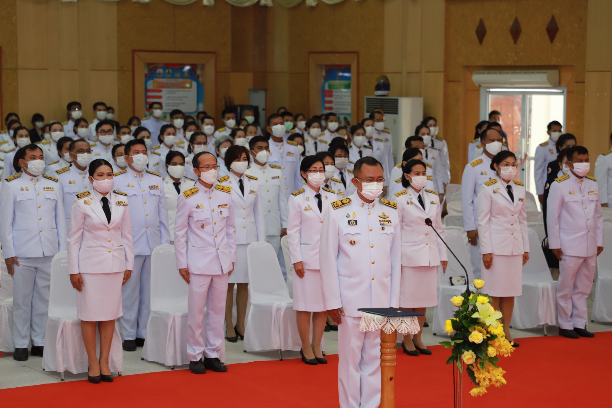 พช.ยโสธรร่วมรัฐพิธี “วันที่ระลึกพระบาทสมเด็จพระนั่งเกล้าเจ้าอยู่หัว พระมหาเจษฎาราชเจ้า” ประจำปี 2564 และร่วมกิจกรรมจิตอาสาพัฒนา เนื่องในวันที่ระลึกพระบาทสมเด็จพระนั่งเกล้าเจ้าอยู่หัว