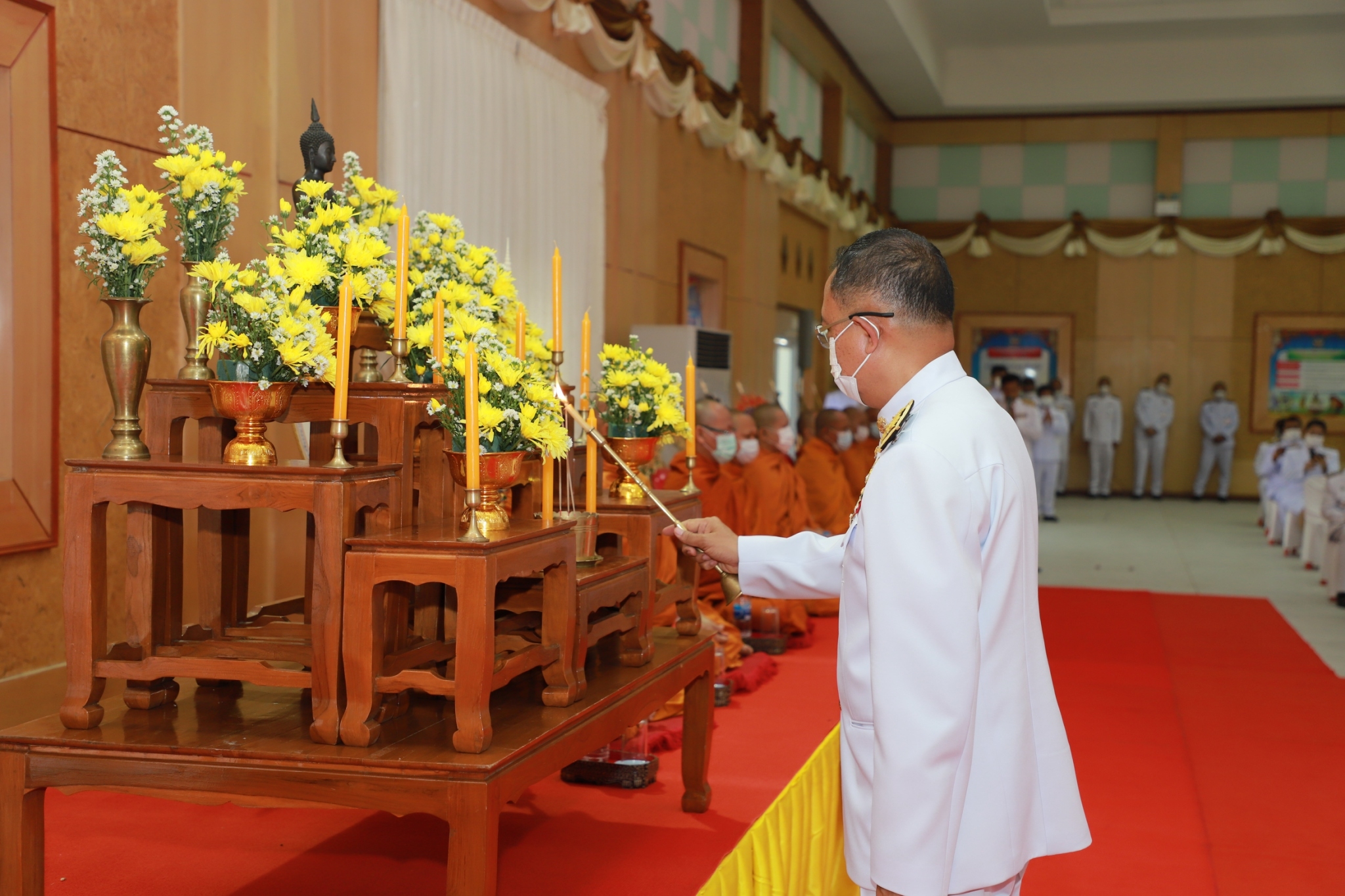 พช.ยโสธรร่วมรัฐพิธี “วันที่ระลึกพระบาทสมเด็จพระนั่งเกล้าเจ้าอยู่หัว พระมหาเจษฎาราชเจ้า” ประจำปี 2564 และร่วมกิจกรรมจิตอาสาพัฒนา เนื่องในวันที่ระลึกพระบาทสมเด็จพระนั่งเกล้าเจ้าอยู่หัว