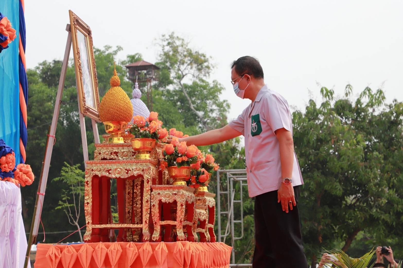 พช.ยโสธร ร่วมกิจกรรมหน่วยแพทย์อาสาสมเด็จพระศรีนครินทราบรมราชชนนี (พอ.สว.)                           ร่วมกับ โครงการจังหวัดเคลื่อนที่ “เพิ่มรอยยิ้ม เติมความสุข ให้คนยโสธร” ครั้งที่ 6 ประจำปีงบประมาณ พ.ศ. 2564 จังหวัดยโสธร