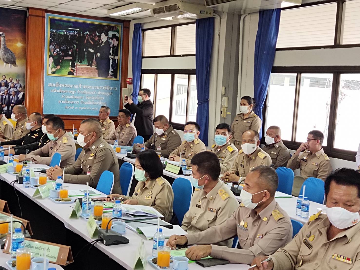 พช.ยโสธร ร่วมต้อนรับและร่วมประชุมการติดตามการแก้ไขปัญหาของขบวนการ ประชาชนเพื่อสังคมที่เป็นธรรม ของรัฐมนตรีช่วยว่าการกระทรวงเกษตรและสหกรณ์  (ร้อยเอก ธรรมนัส พรหมเผ่า)