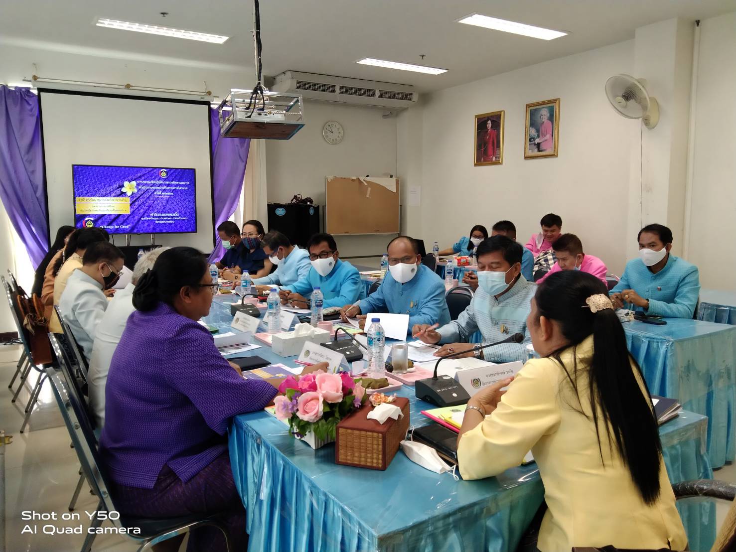 พช.ยโสธร ร่วมประชุมตรวจติดตามผลการดำเนินงานของหน่วยรับตรวจรายไตรมาส ครั้งที่ 2/2564 เขตตรวจราชการที่ 14 (จังหวัดอำนาจเจริญ ศรีสะเกษ ยโสธร และอุบลราชธานี) (จังหวัดอำนาจเจริญ ศรีสะเกษ ยโสธร และอุบลราชธานี)