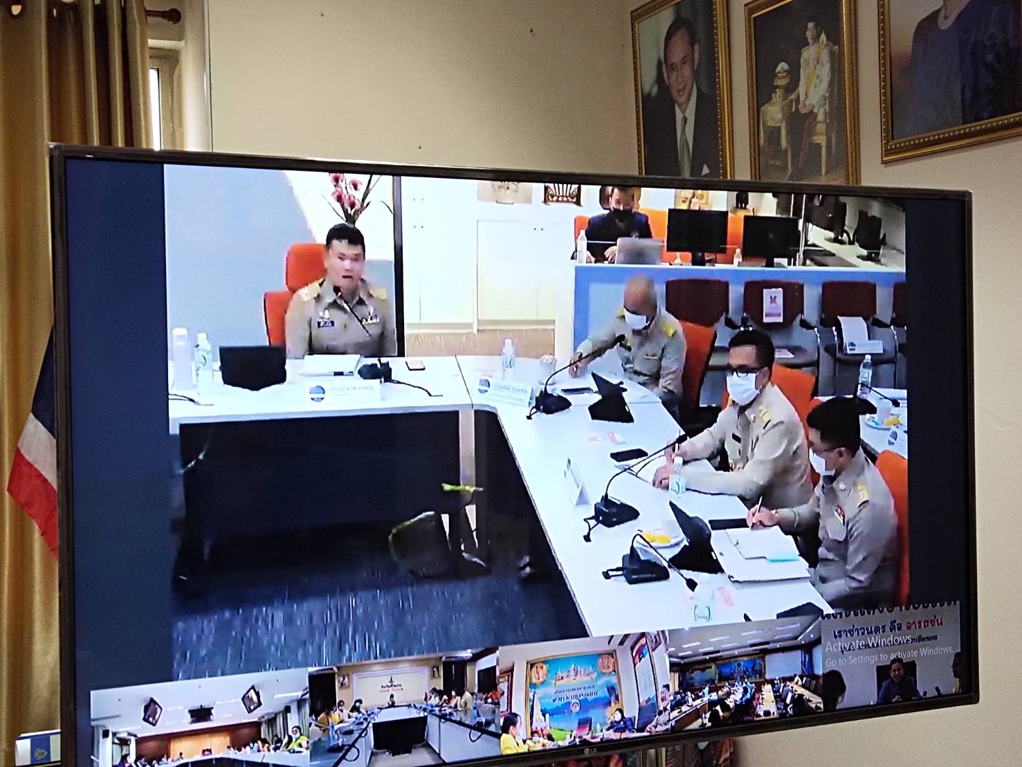พช.ยโสธร ร่วมประชุมกรมการพัฒนาชุมชน ครั้งที่ 3/2564 ผ่านระบบวีดิทัศน์ทางไกล ( Video Conference) จากห้อง War Room ชั้น 5 กรมการพัฒนาชุมชน …….