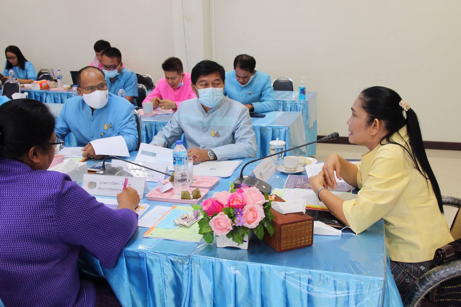 พช.ยโสธร ร่วมประชุมตรวจติดตามผลการดำเนินงานของหน่วยรับตรวจรายไตรมาส ครั้งที่ 2/2564 เขตตรวจราชการที่ 14 (จังหวัดอำนาจเจริญ ศรีสะเกษ ยโสธร และอุบลราชธานี) (จังหวัดอำนาจเจริญ ศรีสะเกษ ยโสธร และอุบลราชธานี)