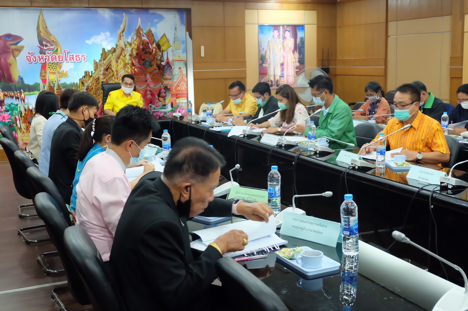 พช. จังหวัดยโสธร ร่วมประชุมคณะกรรมการวิสาหกิจชุมชนจังหวัดยโสธร ครั้งที่ 1/2564