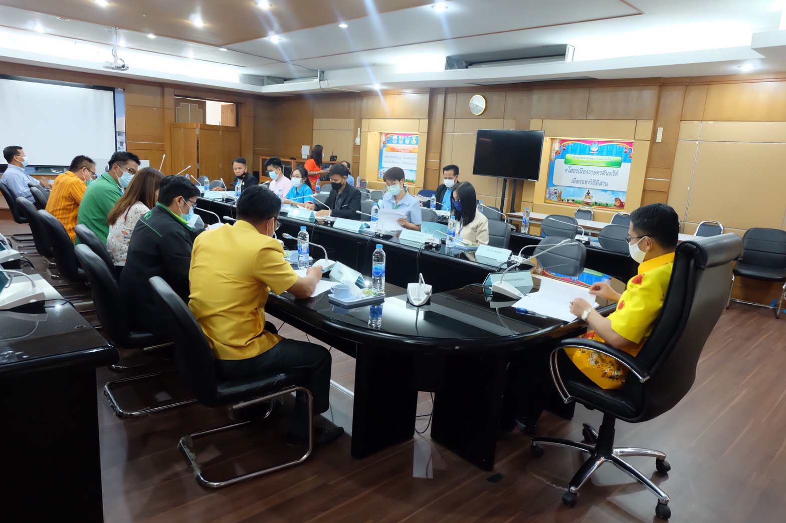 พช. จังหวัดยโสธร ร่วมประชุมคณะกรรมการวิสาหกิจชุมชนจังหวัดยโสธร ครั้งที่ 1/2564