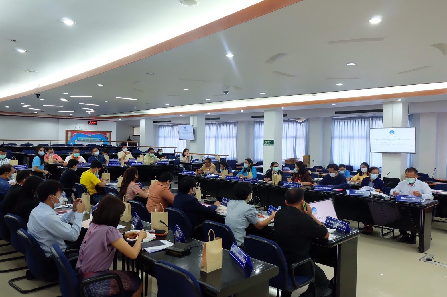 พช.ยโสธร  ร่วมประชุมคณะกรรมการสถิติระดับจังหวัด ครั้งที่ 1/2564