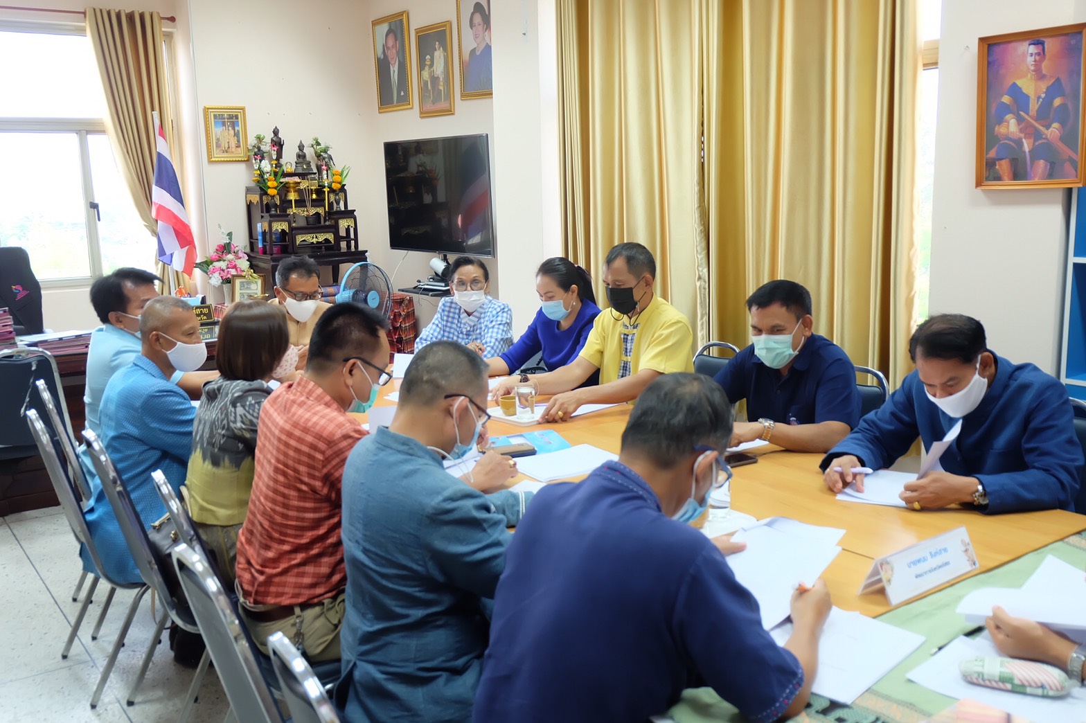 พช. จังหวัดยโสธร ประชุมคณะกรรมการดำเนินการโครงการรวมพลังแผ่นดิน คนดี ศรียโสธร และจิตอาสาร่วมบริจาคโลหิตและอวัยวะ “หนึ่งคนให้ หลายคนรับ” ถวายเป็นพระราชกุศล เนื่องในวันคล้ายวันพระราชสมภพ สมเด็จพระกนิษฐาธิราชเจ้า กรมสมเด็จพระเทพรัตนราชสุดาฯ สยามบรมราชกุมารี ประจำปี 2564