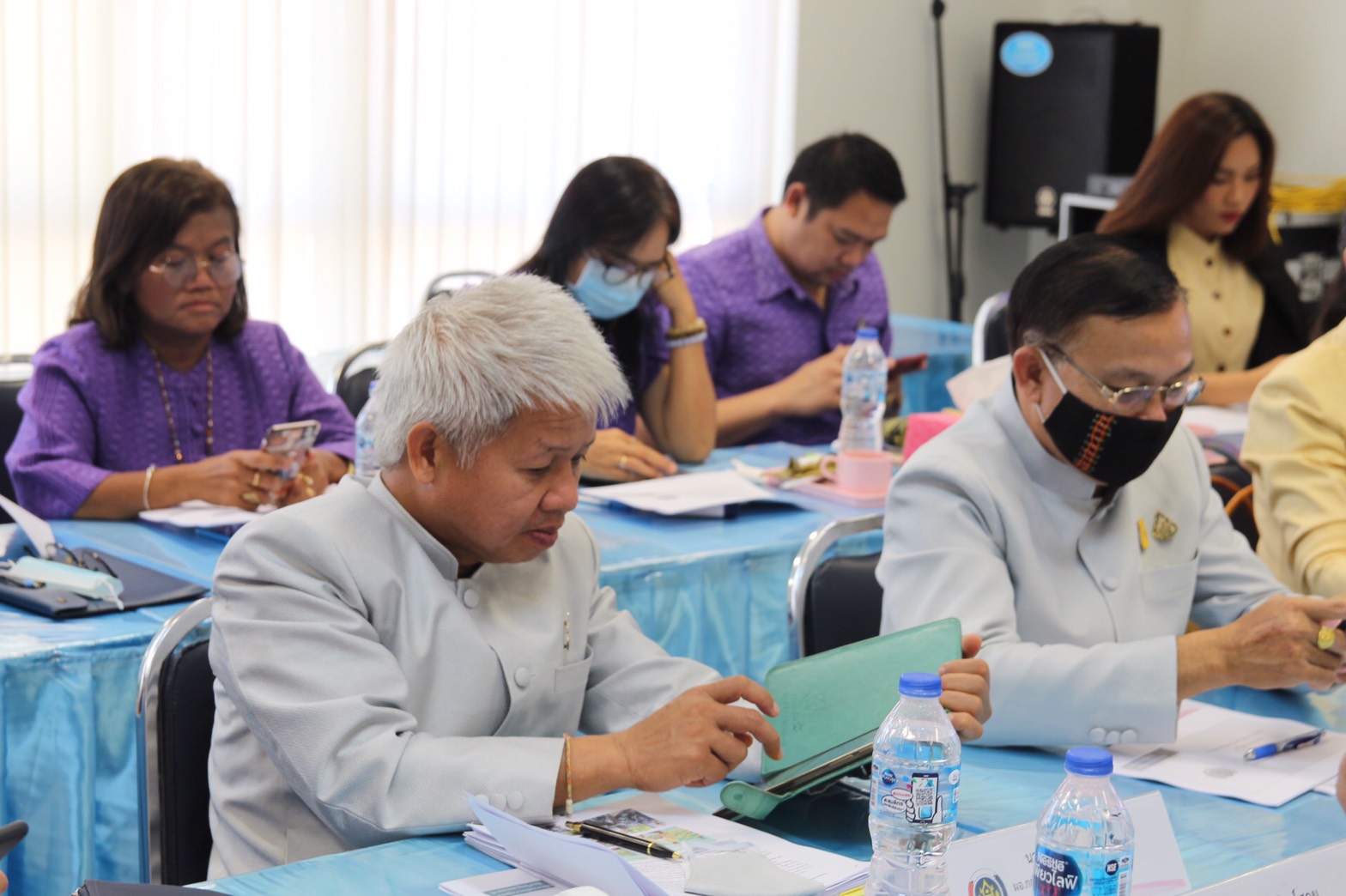 พช.ยโสธร ร่วมประชุมตรวจติดตามผลการดำเนินงานของหน่วยรับตรวจรายไตรมาส ครั้งที่ 2/2564 เขตตรวจราชการที่ 14 (จังหวัดอำนาจเจริญ ศรีสะเกษ ยโสธร และอุบลราชธานี) (จังหวัดอำนาจเจริญ ศรีสะเกษ ยโสธร และอุบลราชธานี)