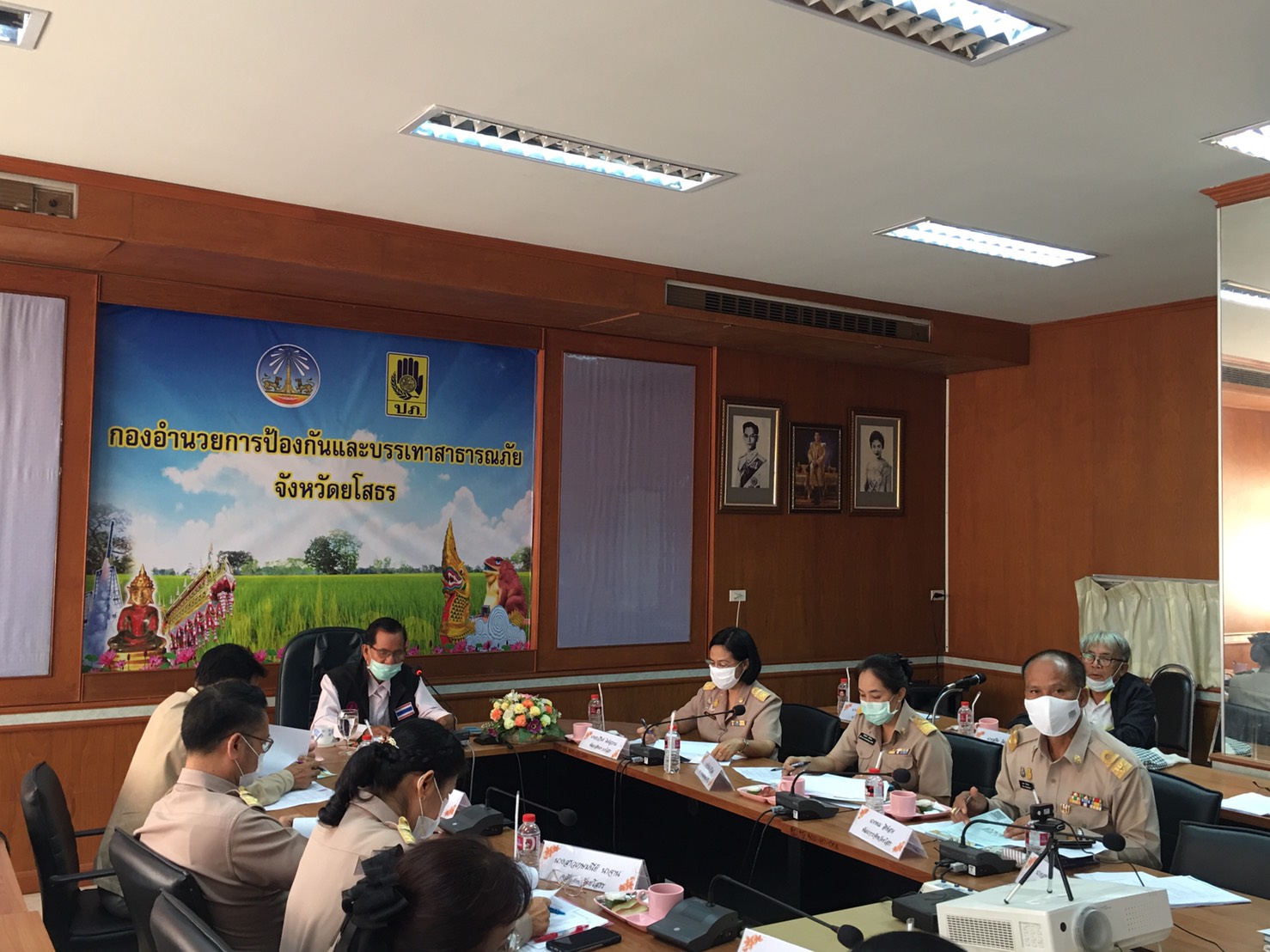 พช.ยโสธร ร่วมประชุมคณะอนุกรรมการบริหารกองทุนส่งเสริม การจัดสวัสดิการสังคมจังหวัดยโสธร ครั้งที่ 2/2564