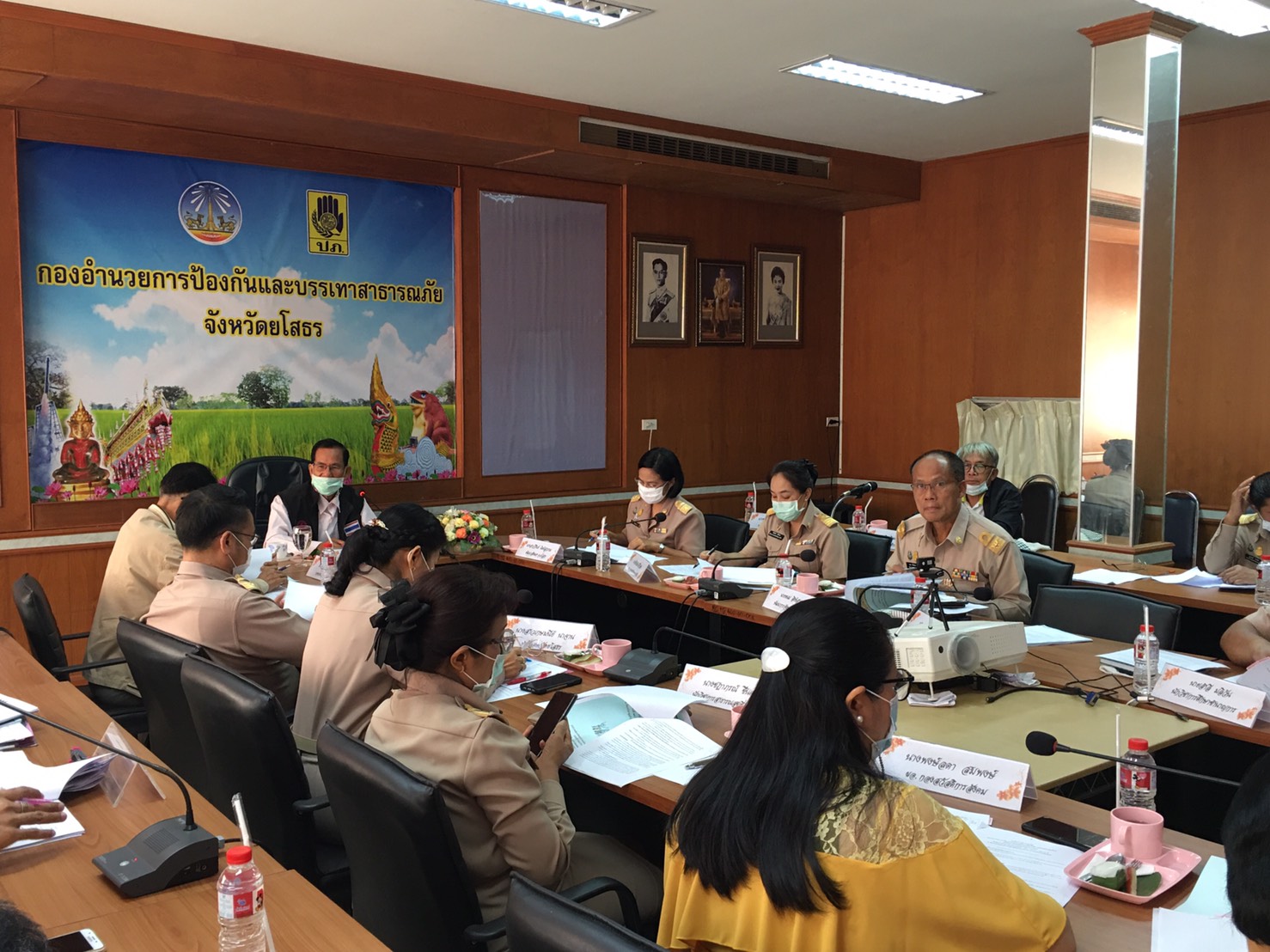 พช.ยโสธร ร่วมประชุมคณะอนุกรรมการบริหารกองทุนส่งเสริม การจัดสวัสดิการสังคมจังหวัดยโสธร ครั้งที่ 2/2564
