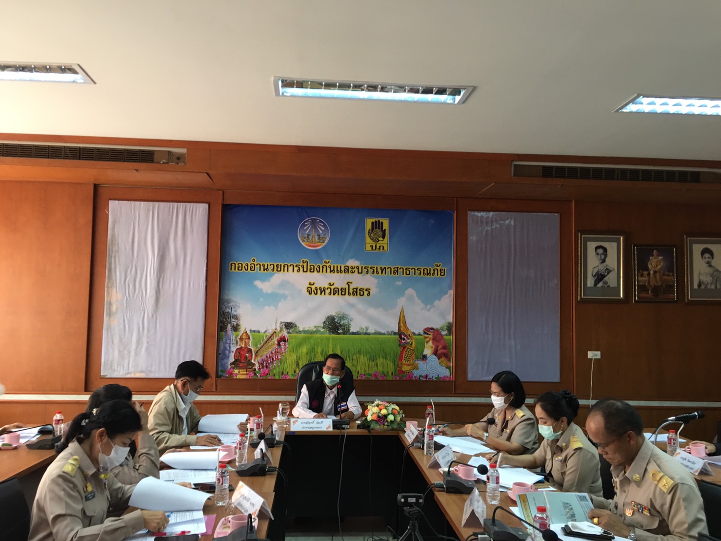 พช.ยโสธร ร่วมประชุมคณะอนุกรรมการบริหารกองทุนส่งเสริม การจัดสวัสดิการสังคมจังหวัดยโสธร ครั้งที่ 2/2564