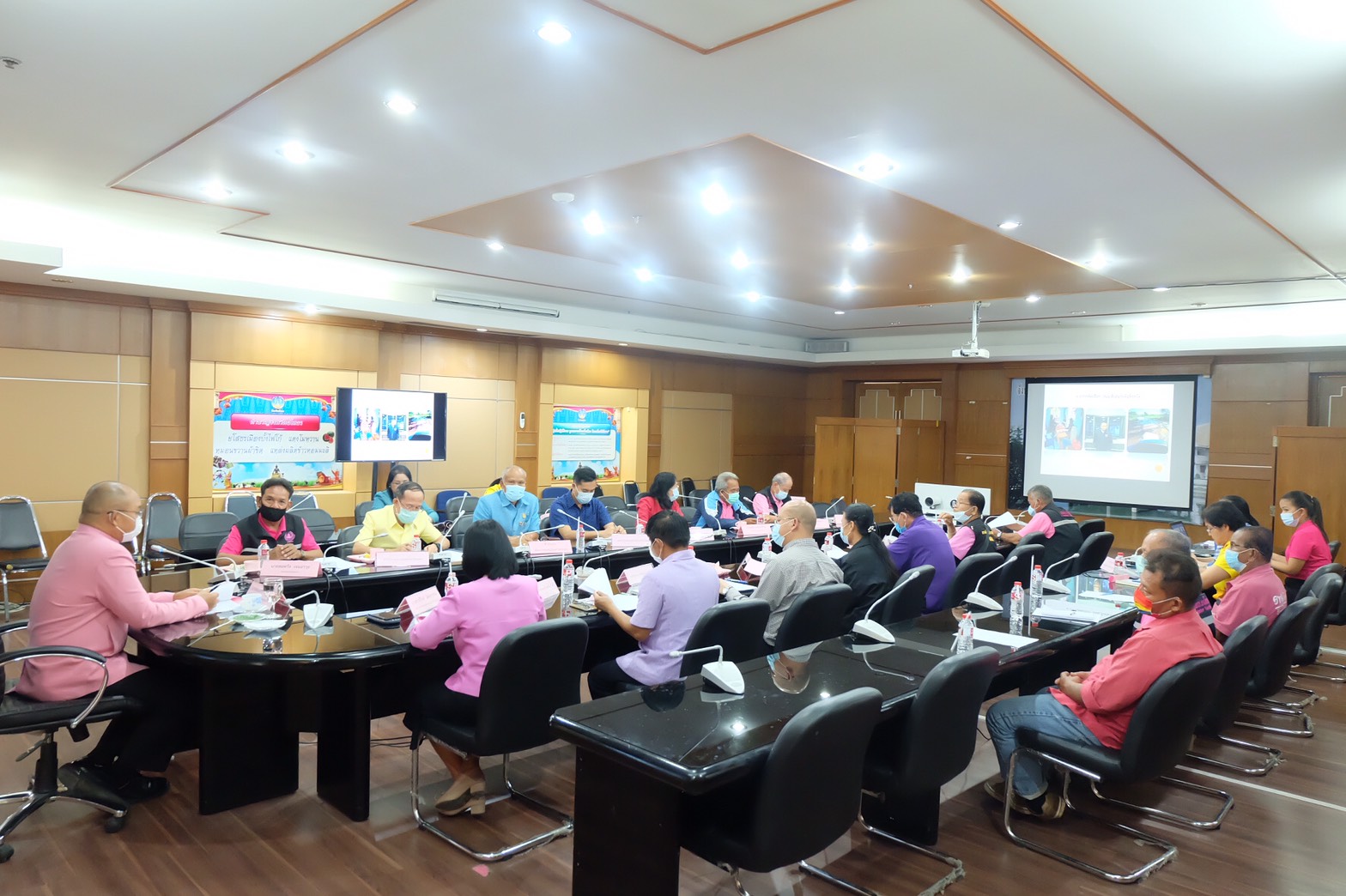 พช.ยโสธร  ร่วมประชุมคณะกรรมการส่งเสริมงานอาสาสมัครพัฒนาสังคมและความมั่นคงของมนุษย์ระดับจังหวัด ครั้งที่ 1/2564