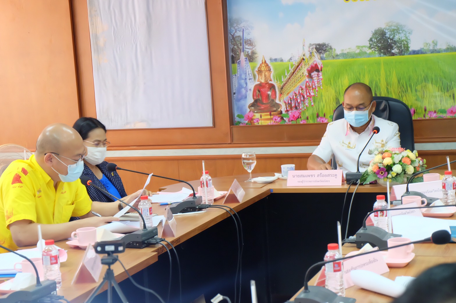 พช.ยโสธร ร่วมประชุมคณะอนุกรรมการควบคุมการขอทาน จังหวัดยโสธร ครั้งที่ 1/2564