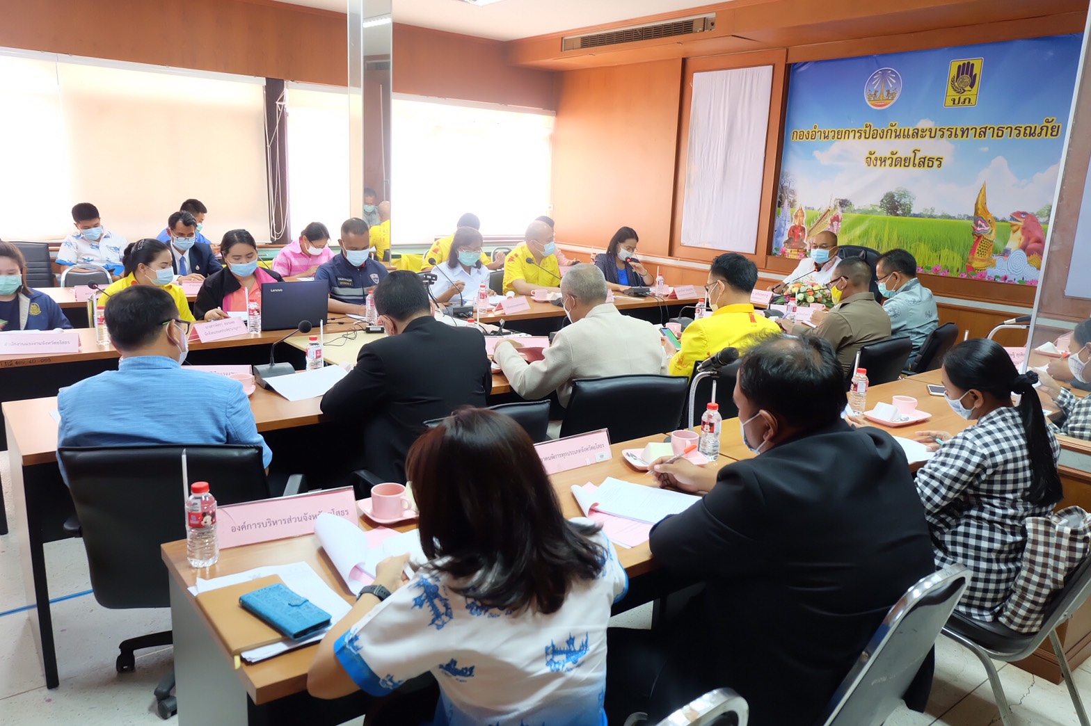 พช.ยโสธร ร่วมประชุมคณะอนุกรรมการควบคุมการขอทาน จังหวัดยโสธร ครั้งที่ 1/2564