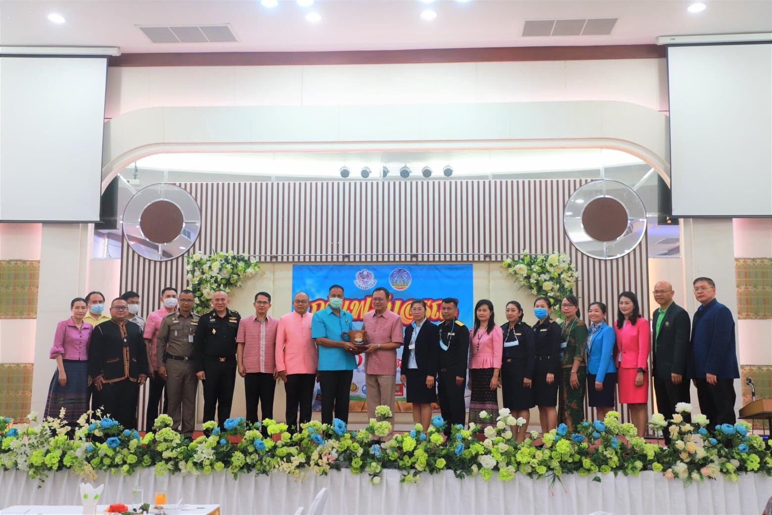 พช.ยโสธร  ร่วมกิจกรรมกาแฟรับอรุณ จังหวัดยโสธร ประจำเดือนมีนาคม 2564