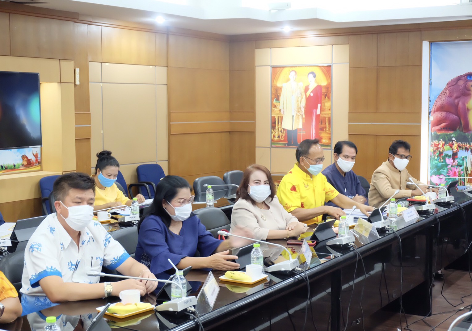 พช.ยโสธร  ประชุมผู้บริหารสำนักงานพัฒนาชุมชน จังหวัดยโสธร  ครั้งที่ 3/2564 ประจำเดือนมีนาคม 2564